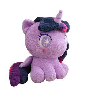Blue Ponys Licorne Poupées Licornes Jouets En Peluche Cheval Animal En Peluche Jouet Ange Pégase Confort Oreiller Coussin pour Griffe Machine Cadeau - Product Image 6