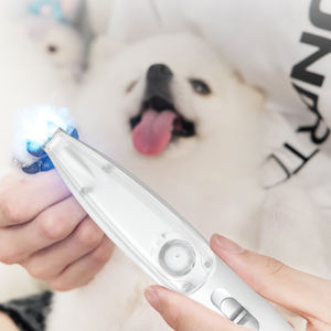 Tondeuses de toilettage écologiques les plus vendues en 2024, rasoir à poils de chat, tondeuse à poils d'animaux portable, tondeuse à pattes LED avec aspiration - Product Image 4