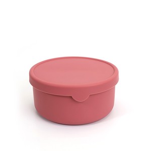 New 700ml lò vi sóng an toàn thực phẩm lưu trữ Container có nắp đậy Silicone tươi giữ hộp BPA free Silicone salad Trưa Bento hộp - Product Image 1