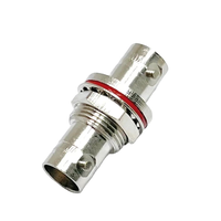 Adaptateur coaxial RF BNC femelle 75 ohms à montage sur panneau avec connecteurs coaxiaux