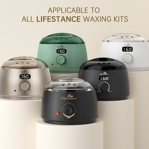 Lifestance chauffe-cire 2020 nouveau Design arrêt automatique cire fondre plus chaud épilation chauffe-cire jambes et corps OEM/ODM Bikini/intime - Product Image 6