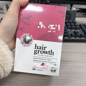 Suplemento para el Crecimiento del Cabello de Mujer de Primera Calidad con Vitamina C y Calcio, Tabletas para el Crecimiento del Cabello para una Mayor Fuerza y un Cabello Más Grueso - Product Image 1