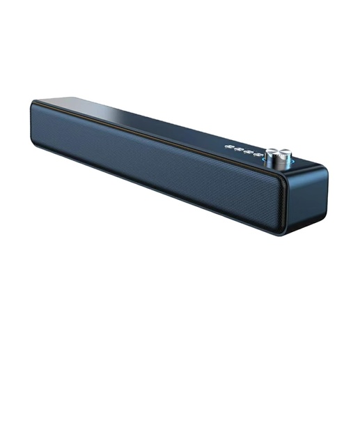 A35 Sound Bar, 10W Wireless BT 5.1 Smart Home Stereo Surround Bar Speaker for Projector, PC, Smartphone HiFi TV Speakers