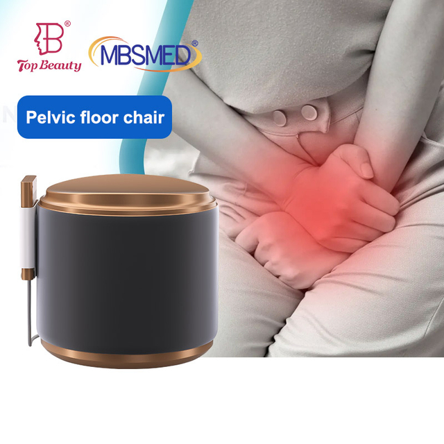 Newest Biofeedback Electronic Pelvic Floor Muscle Exerciser Repair Pelvic Floor Chair Muscle Stimulator Trainer Machine