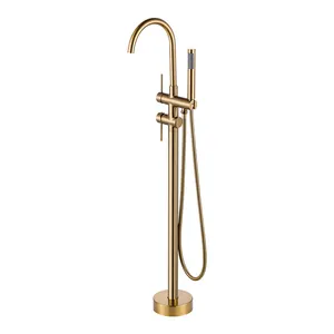 Bath&Shower Faucets Freestanding Bathtub Faucet Bathtub Shower Mixer Tap Floor Stand Tub Filler