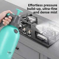 Pulvérisateur à pression manuel Deli 2000ML, conception de lance extensible, bouteille de pulvérisation à fine brume pour le nettoyage des vitres de la maison