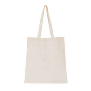 Sacs publicitaires promotionnels portables en gros, sacs de shopping en toile de couleur unie - Product Image 3