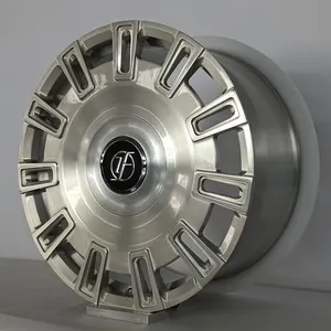 Yufei roda tempa monoblock kustom pelek 17 inci 5x114.3 19 20 21 22 24 inci roda mobil otomatis Aloi aluminium