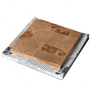 Customized Double-Sided Non-Stick Non-Grease Baking <b>Paper</b> Special Food Packaging for Bread and Hamburger Art Mat <b>Paper</b> - Product Image 1