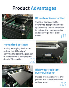 Kingjet lớn Định dạng UV phẳng máy in 100*60 máy in phun cho Khổ Lớn Giấy - Product Image 2