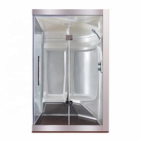 Kit de douche vapeur autonome avec sauna pour salle de bain à domicile, cabine de douche vapeur intérieure de luxe