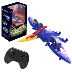 Avion de <span class=keywords><strong>dinosaure</strong></span> pterosaure volant 2.4GHz 4CH RC, vente en gros, jouet Drone bon marché, jouet avec son pour enfants - Product Image 6