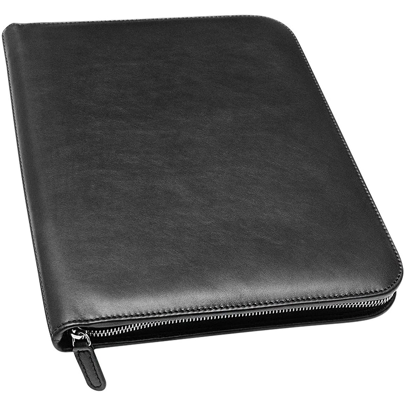 Оптовая продажа ручной работы персонализированные натуральная кожа исполнительный Padfolio прочный портфель для документов прочные портфели для документов