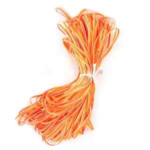 Suministro directo de alta calidad, gran oferta de fábrica, tubería reflectante colorida, naranja, verde, certificado EN20471 para ropa hecha - Product Image 3