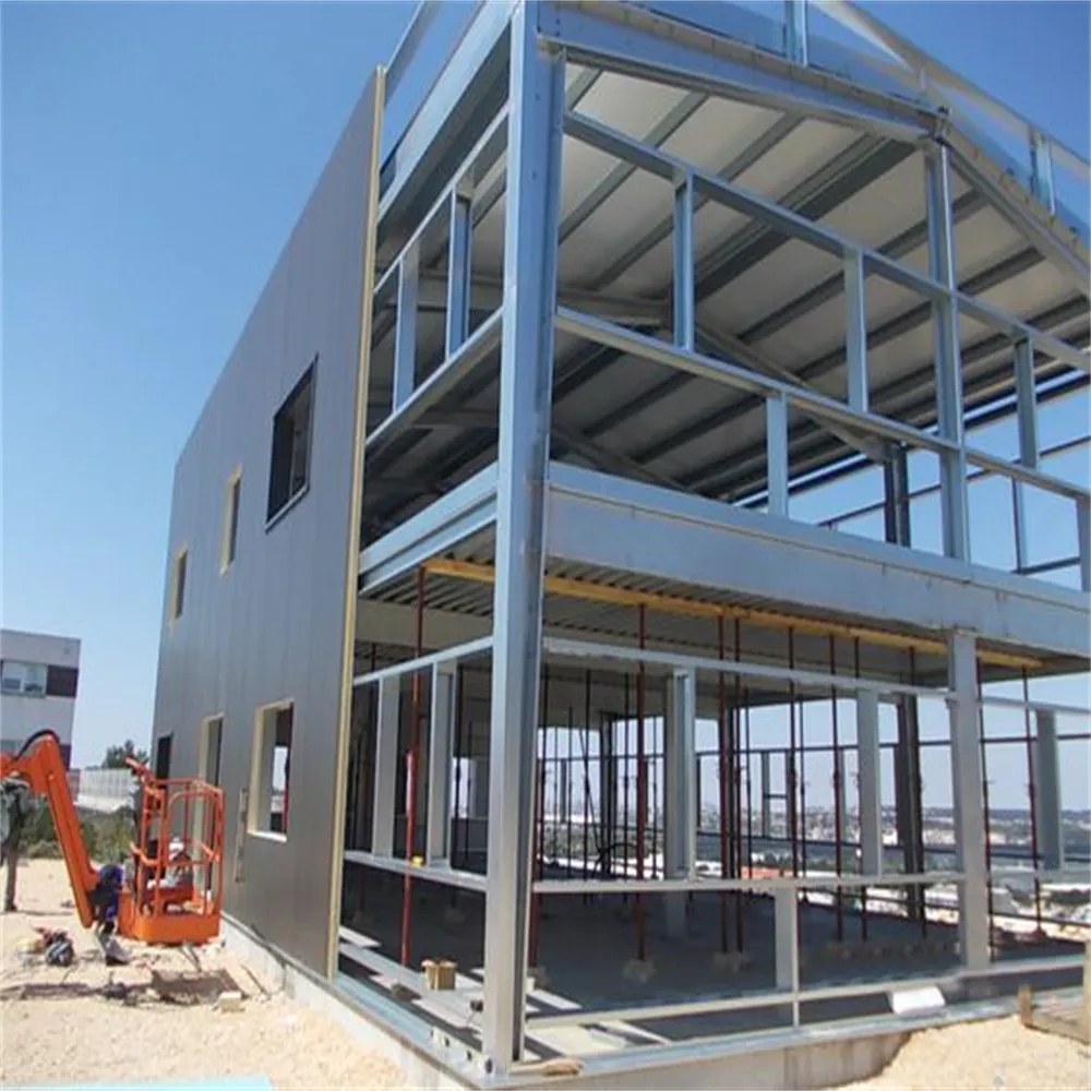 Modern Prefab Steel Structure Building Prefabricated Warehouse/Workshop/Aircraft Hangar/Office Construction Material