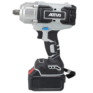 Impact Wrench 21V Lithium Battery 650-700Nm High <b>Torque</b> Rechargeable Industrial Use Automotive Scaffolding Carpenter Impact Powe - Product Image 6