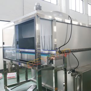 2000BPH小型トンネル低温殺菌剤アルミニウム缶・ボトル用統合暖房冷却トンネルシステム - Product Image 3