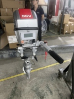 Offres Spéciales nouveau moteur hors-bord électrique 96V 15KW 20HP moteur de bateau marin refroidi à l'eau sans balais à des fins de fabrication