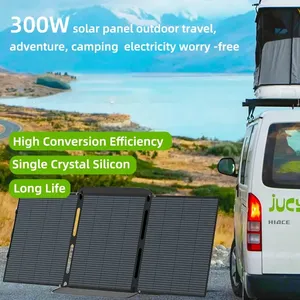 <span class=keywords><strong>Bluetti</strong></span> <span class=keywords><strong>120W</strong></span> 200W Portable Camping En Plein Air Panneau De Charge Solaire Monocristallin Noir Silicium Pliant Pliable Panneau Solaire - Product Image 5
