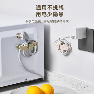 Crocodile Cable Organizer Desktop Plastic Wire Management Holder For Charging Cables - Product Image 2