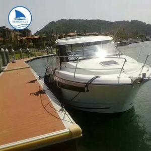 Nuevo muelle <span class=keywords><strong>flotante</strong></span> con plataforma de aluminio y cubierta de aleación de aluminio para marina. - Product Image 5