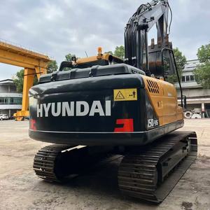 รถขุดไฮดรอลิก Hyundai Robex 150-9s สีเหลือง สำหรับงานก่อสร้างหนัก - Product Image 4