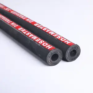 3/8 "DN 10毫米SAE100R1A/1AT高压软管液压橡胶软管/管