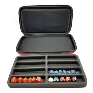 High Quality Dice Box Case, EVA Molding Case for Toy Storage, Custom Dice Square Plastic Dice Set