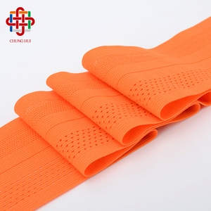 Nhà Máy Fold Over Flat Binding Dây Thắt Lưng Đàn Hồi Vành Đai Lưới Cạnh Đàn Hồi Ban Nhạc Cho Phòng Tập Thể Dục Thể Thao Tập Thể Dục Lưng Đôi - Product Image 2