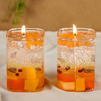 Dropshipping Shopify Bougie à jus Boisson créative Cadeau parfumé Aromathérapie Souvenir Bougie parfumée à la gelée transparente