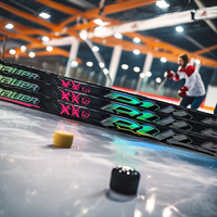 Nouvelle Crosse de Hockey sur Glace Professionnelle en Fibre de Carbone, Fabrication Chinoise Personnalisée, Durable, Lames Gauche/Droite P92/P29/P28, Légère 380g