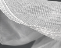 Sac filtrant élastique en maille pour peinture et revêtements, avec ouverture réglable, débits élevés pour la filtration des produits phytochimiques et à base de plantes