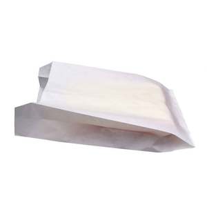 Bolsa de Papel Kraft Blanca para Empacar Papas Fritas, Bolsa Plana de Papel, Impresión Flexográfica de 10 8 Colores, Empaque de Alimentos y Bebidas Reciclable - Product Image 4