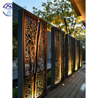 Paravents de séparation de pièce découpés au laser, design de jardin pour façades de bâtiments, clôtures de balcon, cloisons intérieures, murs décoratifs
