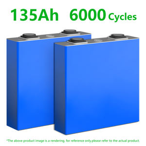 Batería de Iones de Litio Prismática Lifepo4 de 3.2V y 135Ah, 6000 Ciclos, Recargable para Almacenamiento de Energía Solar - Product Image 2