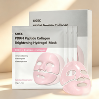 Masque Gel Collagène Fondant Anti-Âge au PDRN, Curcuma, Peptides et Rétinol, Vente en Gros OEM, Marque Privée, K-Beauty
