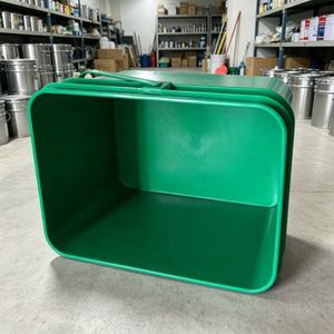 20L Square Plastic Pail With Handle Food Grade Large Capacity Rectangular Plastic Bucket For <b>Paint</b> Chemical Storage - Product Image 3