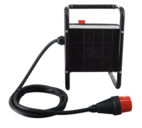 Boîte de distribution d'alimentation portable 16A, tableau de distribution MCB IP44 avec support