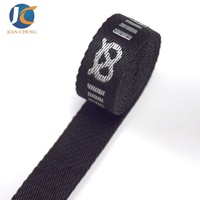 Sangle en polyester durable personnalisée de 32 mm, sangle jacquard non élastique pour vêtements, sacs, chaussures