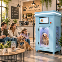 Station de lavage automatique pour animaux de compagnie, kiosque de toilettage et séchage pour chiens en libre-service, intelligent et extérieur, pour grands chiens