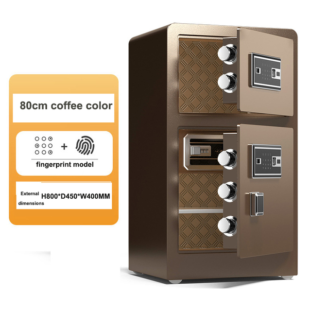 Factory Direct Sale of Electronic Digital Lock and Fingerprint Safe with Customized RAL Color for Hotel Home and Office Use