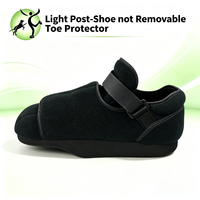 Chaussure post-opératoire certifiée CE avec coussin rigide en EVA et semelle extérieure antidérapante en TPR pour les soins post-opératoires du pied et de l'orteil, et la récupération des blessures de l'avant-pied