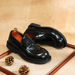 Bottes de cheville rétro pour homme 2025, style chevalier, marron, avec semelles épaisses et douces, pour printemps, automne/hiver, modèles de bottes longues - Product Image 3