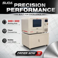 Mesin Pemotong Laser Serat 800W untuk Penggunaan Desktop Sistem Au3tech 300*300
