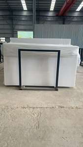 Dalles de marbre blanc Opal Vietnam Centurymosaic, dalles de pierre naturelle polies pour cuisine et salon modernes - Product Image 4