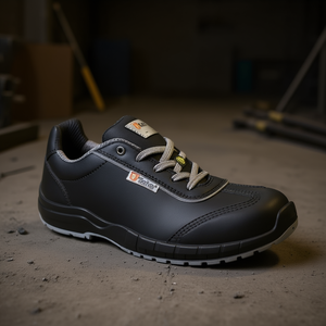 Ttake Granito Safety <b>Shoes</b> Black Steel Toe <b>Work</b> Footwear Size 42 - Product Image 3