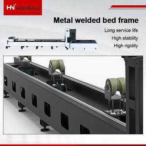 Máquina de <span class=keywords><strong>Corte</strong></span> Láser de Tubos de Alta Resistencia de 6000W 6023R para Fabricación Industrial - Product Image 3