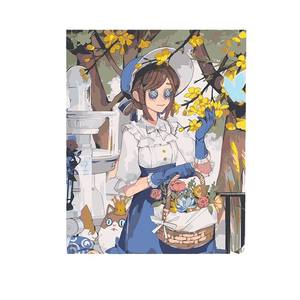 Retrato de amante de la moda, pintura al óleo DIY por números, 40*50cm, decoración Digital para sala de estar, juego de cómic, pintura decorativa periférica - Product Image 5