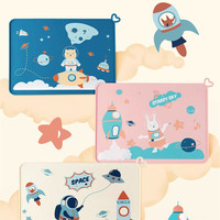 Sets de table en silicone antidérapants sans BPA pour enfants et tout-petits Tapis de table réutilisables et assiette pour aliments pour bébés à utiliser au restaurant