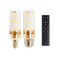LED-Maiskolben-Glühbirne aus Kupfer und Aluminium, SMD2835, Breitspannung, Energiesparend, für Innenbeleuchtung und Kronleuchter